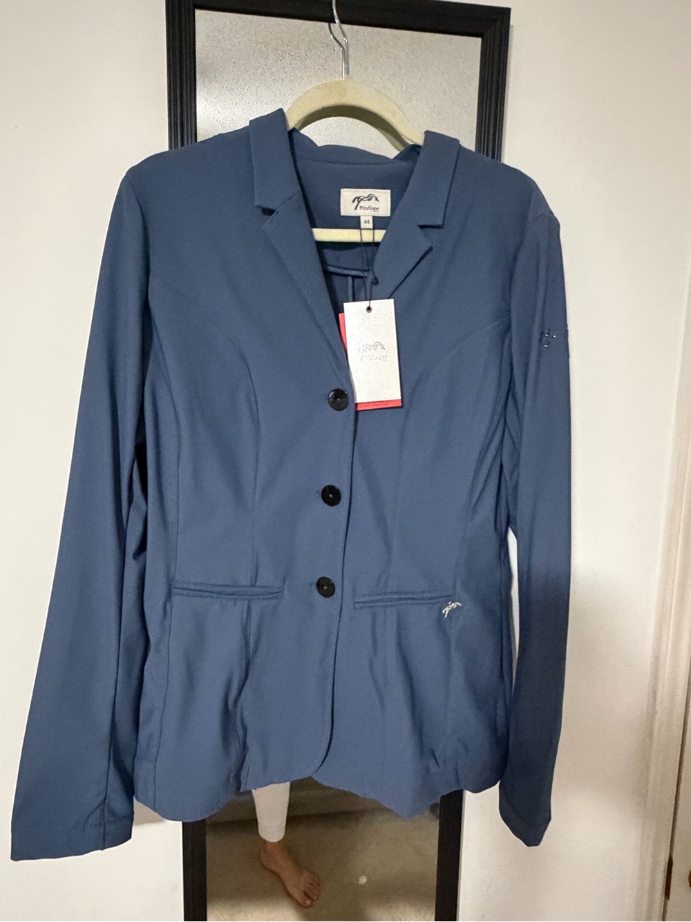 Women's Blue Tailored Show Jacket Penelope NWT